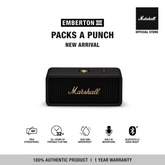 Marshall Emberton III Portable Wireless Bluetooth Speaker