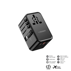Veger VA-INT07 70W Global Traveler Series Travel Charger