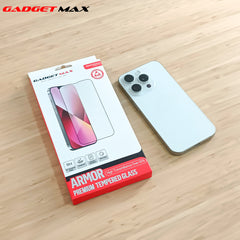 GADGET MAX ARMOR IPHONE 15PRO MAX 6.7" 2.5D ANTI -STATIC TEMPERED GALSS(NPL-9/2023)