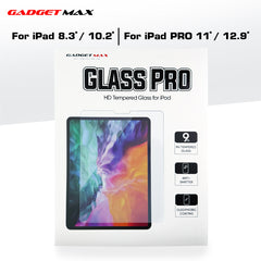 GADGET MAX GLASS IPAD 10.9" HD TEMPERED GLASS (CLEAR) (726981)