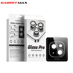 GADGET MAX--GLASS PRO LENS PROTECTOR (ORIGINAL / METAL FRAME ) IPHONE 15 6.1" / IPHONE 15 PLUS 6.7" (2 ชิ้น)
