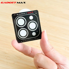 GADGET MAX--GLASS PRO LENS PROTECTOR (ORIGINAL / METAL FRAME ) IPHONE 15 6.1" / IPHONE 15 PLUS 6.7" (2 ชิ้น)