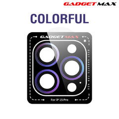 GADGET MAX---GLASS PRO LENS PROTECTOR (ORIGINAL / METAL FRAME ) IPHONE 15 PRO 6.1" / IPHONE 15 PRO MAX 6.7"