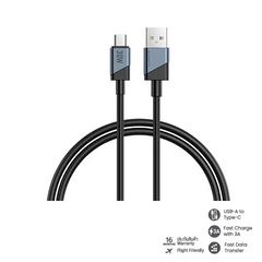 สายชาร์จเร็ว Veger ALUSB-1C 30W USB to Type-C (3A)