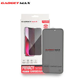 GADGET MAX-- ความเป็นส่วนตัว iPhone 15 PRO MAX 6.7" กระจกนิรภัยป้องกันฝุ่นลึก 2.5D (NPL-9/2023)