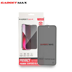 GADGET MAX-- ความเป็นส่วนตัว iPhone 15 PRO MAX 6.7" กระจกนิรภัยป้องกันฝุ่นลึก 2.5D (NPL-9/2023)