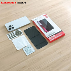 GADGET MAX-- PRIVANCY IPHONE 15 PRO 6.1" 2.5D ANTI-PEEP ANTI-DUST TEMPERED GLASS(NPL-9/2023)